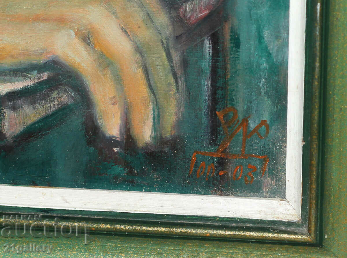 Rusi Rusev Oil painting Portrait 2003 - 7 Rusi Rusev Oil painting Portrait 2003 - 7