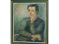 Rusi Rusev Oil painting Portrait 2003