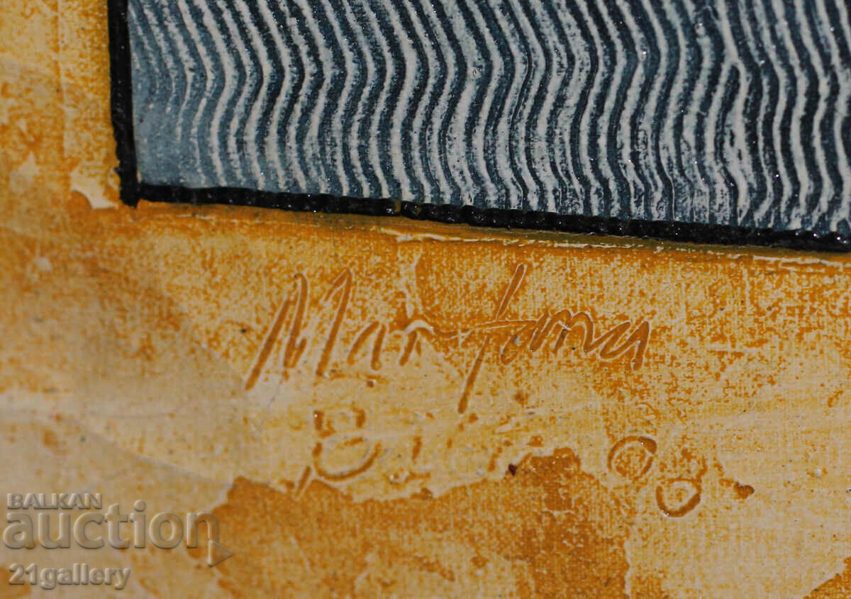 Contemporary abstraction Oil painting 2003 - 6 Contemporary abstraction Oil painting 2003 - 6