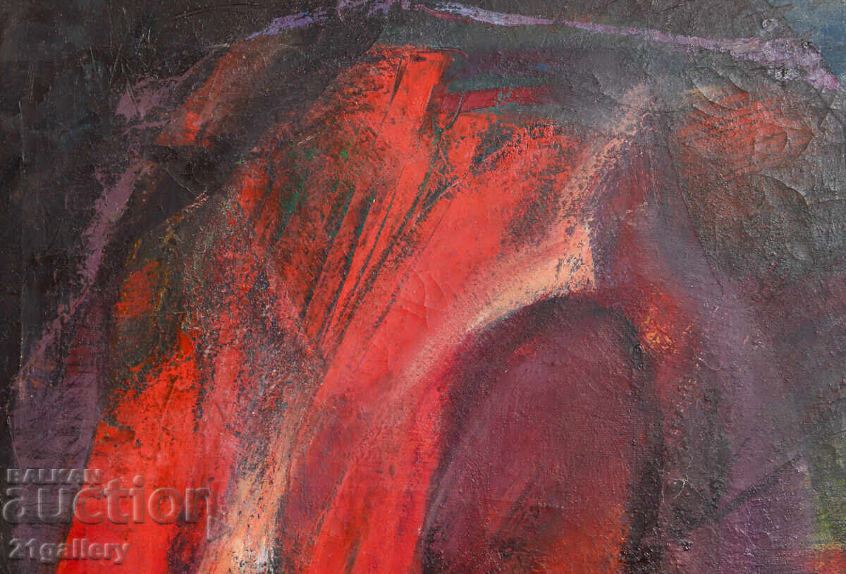 Delivery of Dimitar Mitov - Komshin / Abstract composition / Oil paints Delivery of Dimitar Mitov - Komshin / Abstract composition / Oil paints