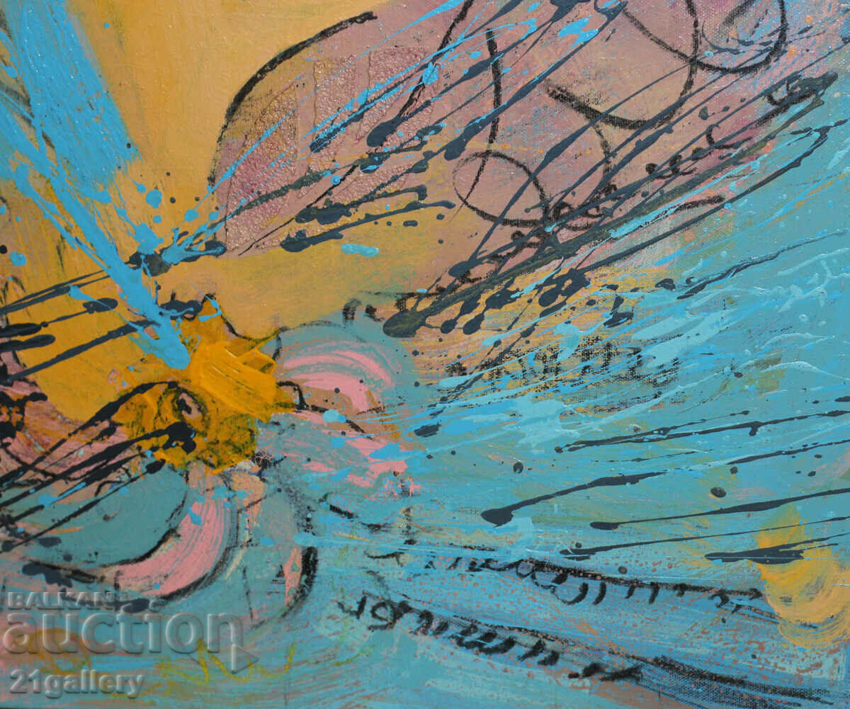 Modern abstract painting / Oil paints - 5 Modern abstract painting / Oil paints - 5