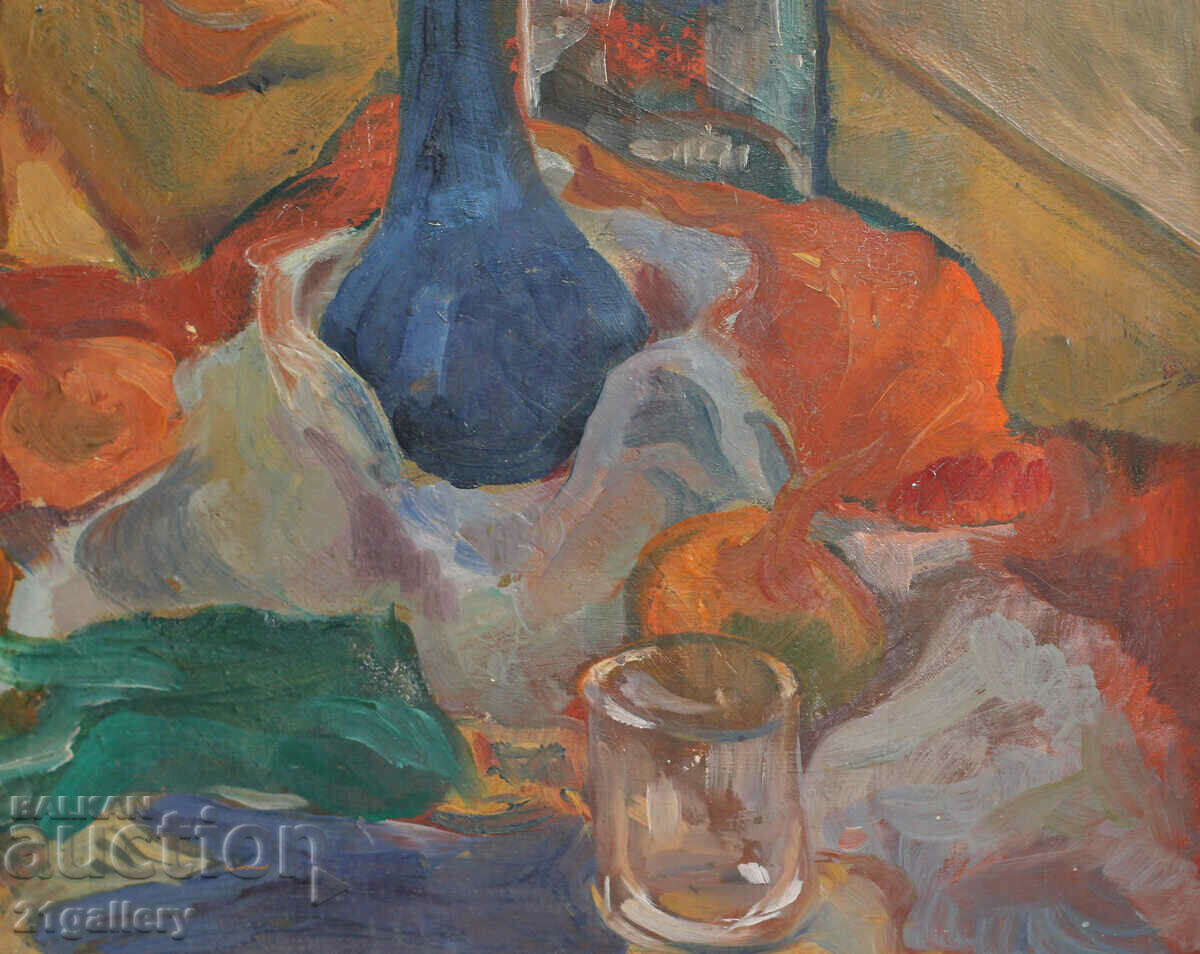 Σύγχρονη νεκρή φύση - μπουκάλια / λαδομπογιές - 7 Σύγχρονη νεκρή φύση - μπουκάλια / λαδομπογιές - 7