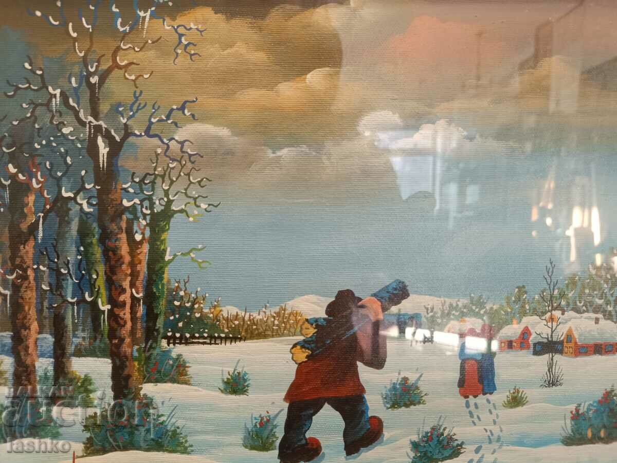 Oil painting with price 199.99 BGN | € 102.25 Oil painting with price 199.99 BGN | € 102.25