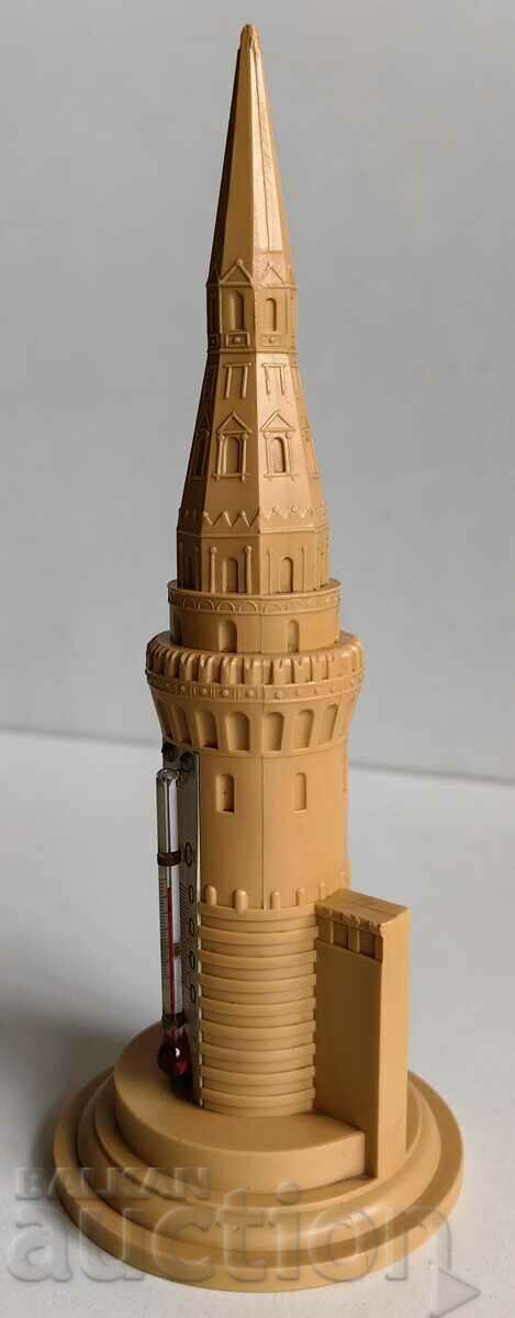 . MOSCOW TOWER THERMOMETER USSR SOC SOVIET SOUVENIR - 5