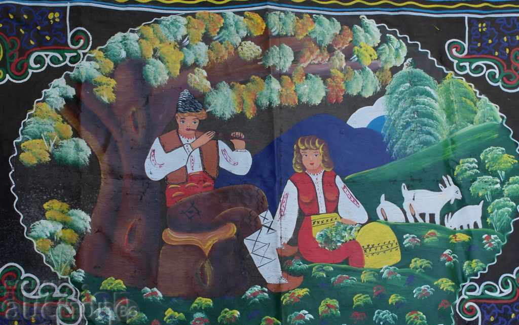 Δημοπρασία . ΕΙΚΟΝΑ ΒΑΜΜΕΝΟ ΕΘΝΟ ΧΑΛΙ ΚΑΜΒΑΣ 100 ΕΤΩΝ