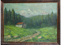 Peisaj forestier / Vopsele în ulei