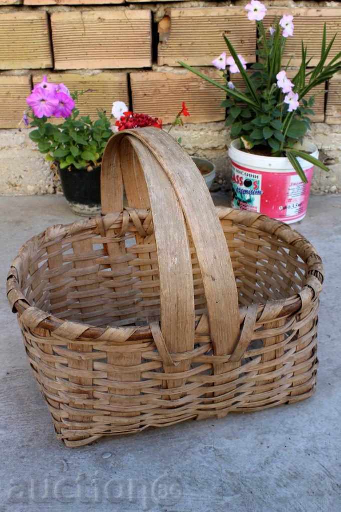 . СТАРА АВТЕНТИЧНА ГОЛЯМА КОШНИЦА КОШНИЧКА . СТАРА АВТЕНТИЧНА ГОЛЯМА КОШНИЦА КОШНИЧКА