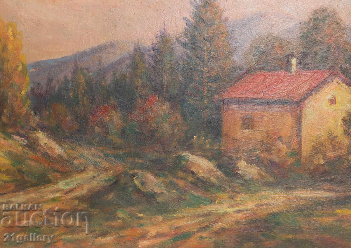 Forest landscape / Oil paints - 5 Forest landscape / Oil paints - 5