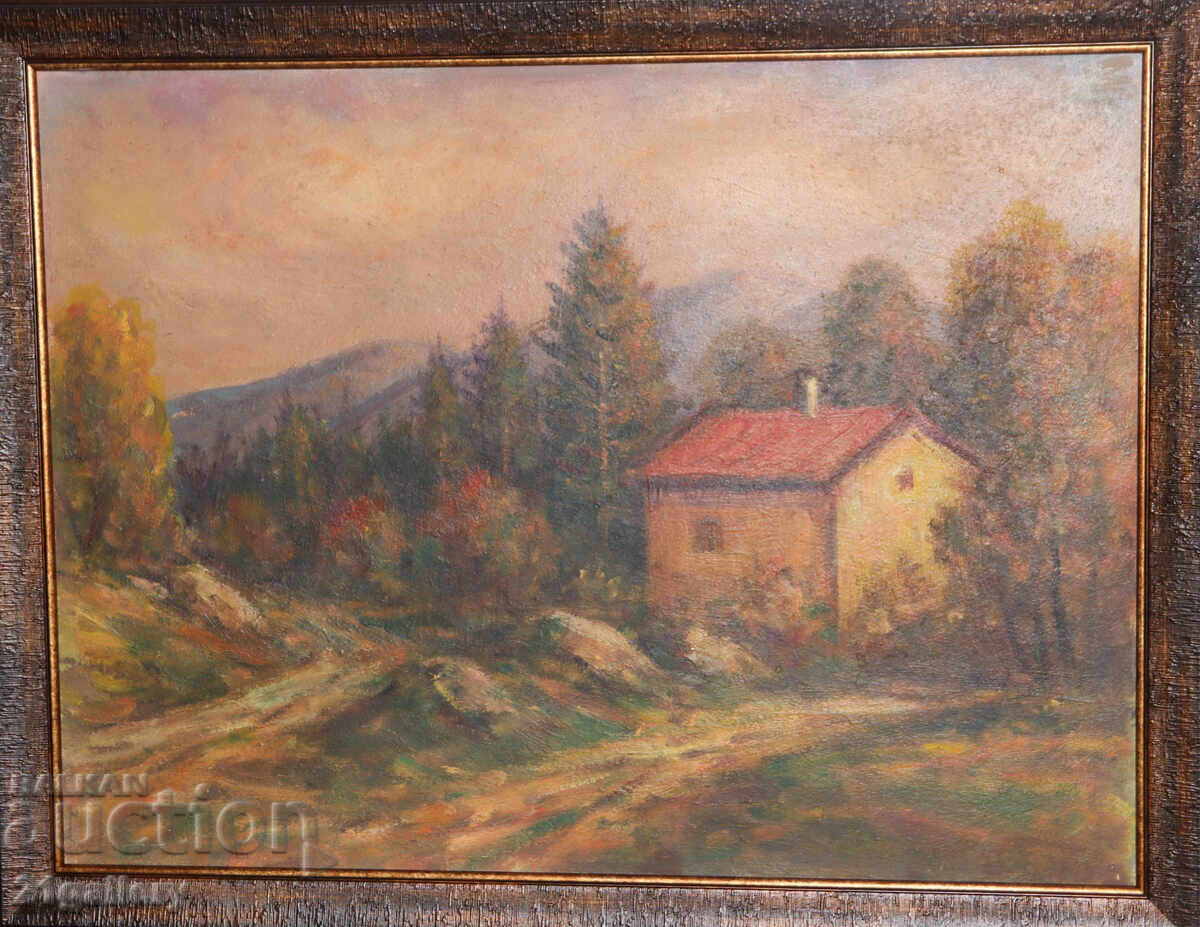 Forest landscape / Oil paints Forest landscape / Oil paints