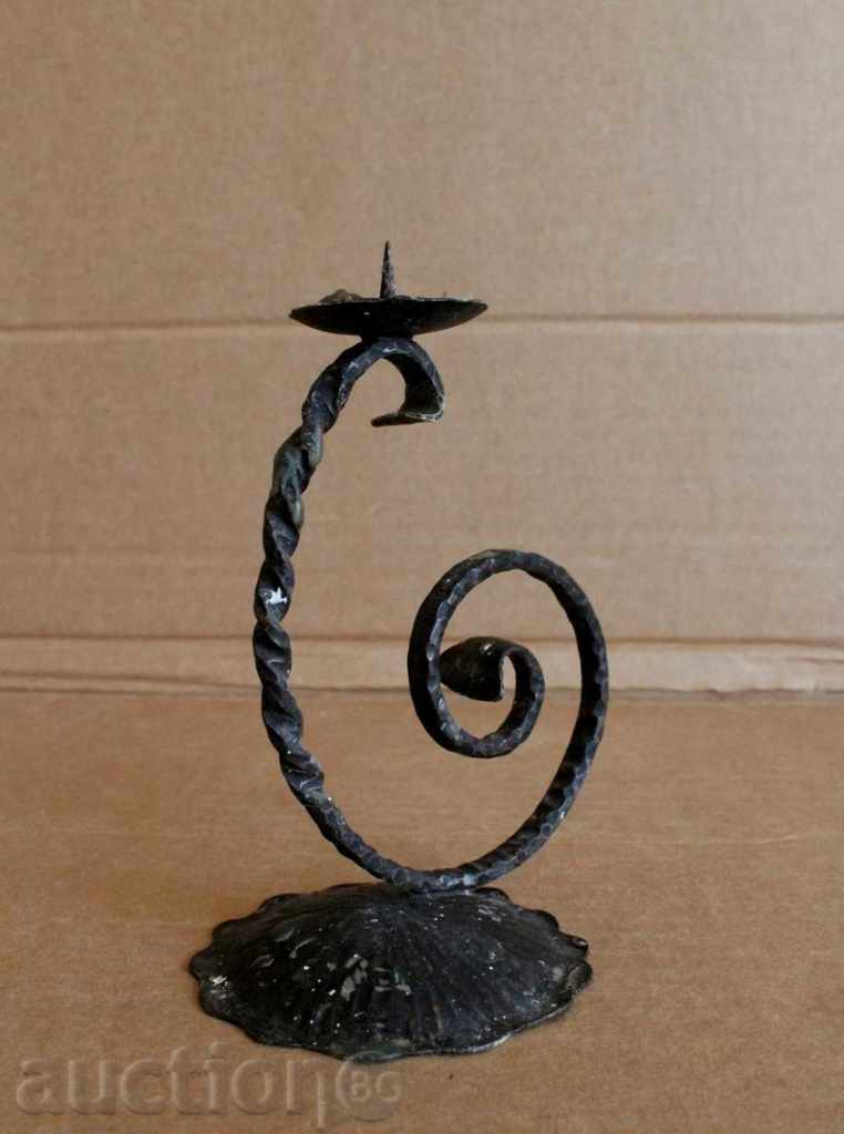 . WROUGHT SOC CANDLE HOLDER CANDLE with price 25.00 BGN | € 12.78 . WROUGHT SOC CANDLE HOLDER CANDLE with price 25.00 BGN | € 12.78