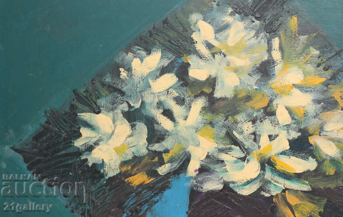 Auction Biserka Ognyanova/ Oil paints/Still life 1991. Auction Biserka Ognyanova/ Oil paints/Still life 1991.