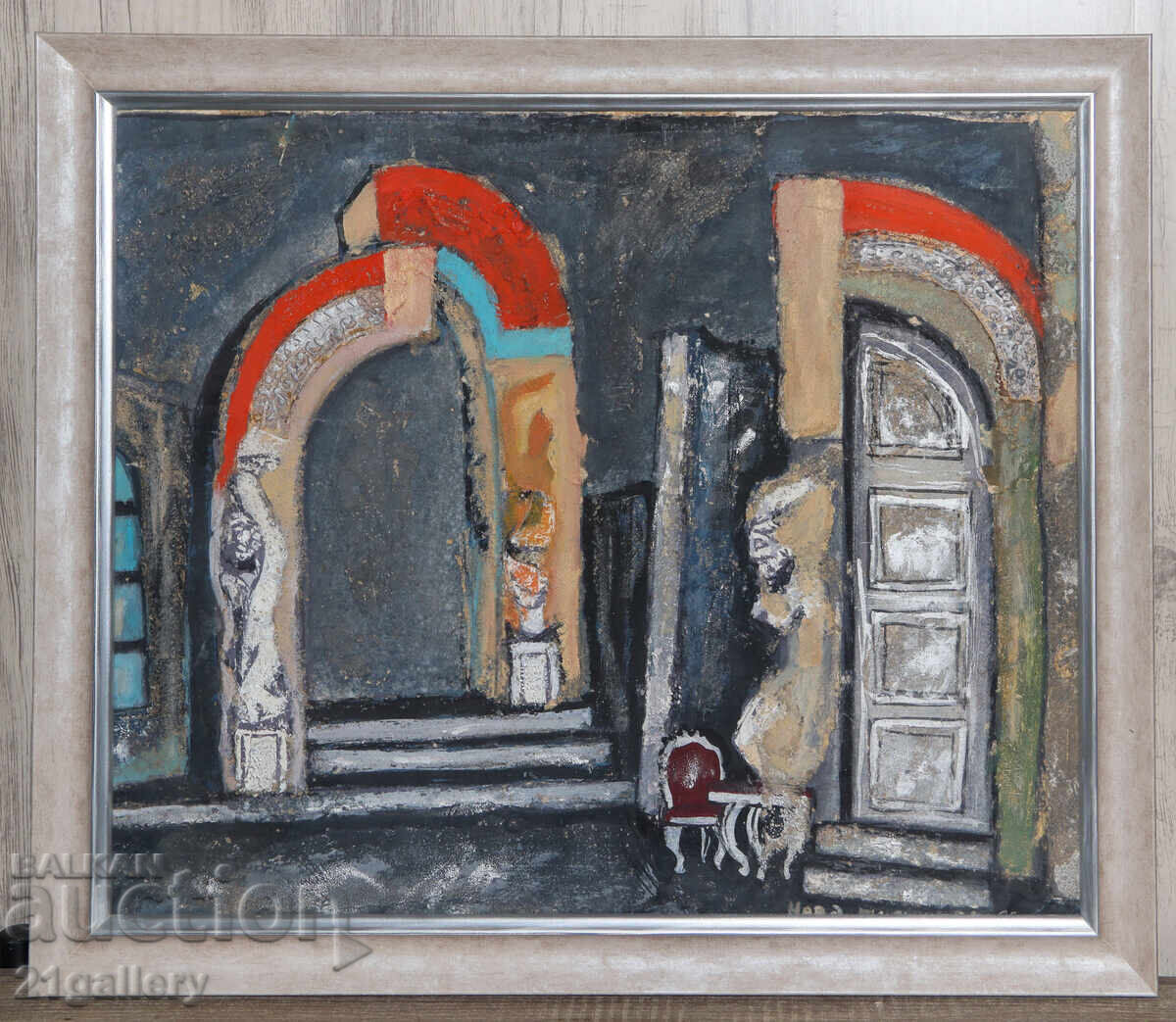 Nevena Tuzsuzova (1908-1991) Stage design 1986. with price € 204.52 | 400.01 BGN