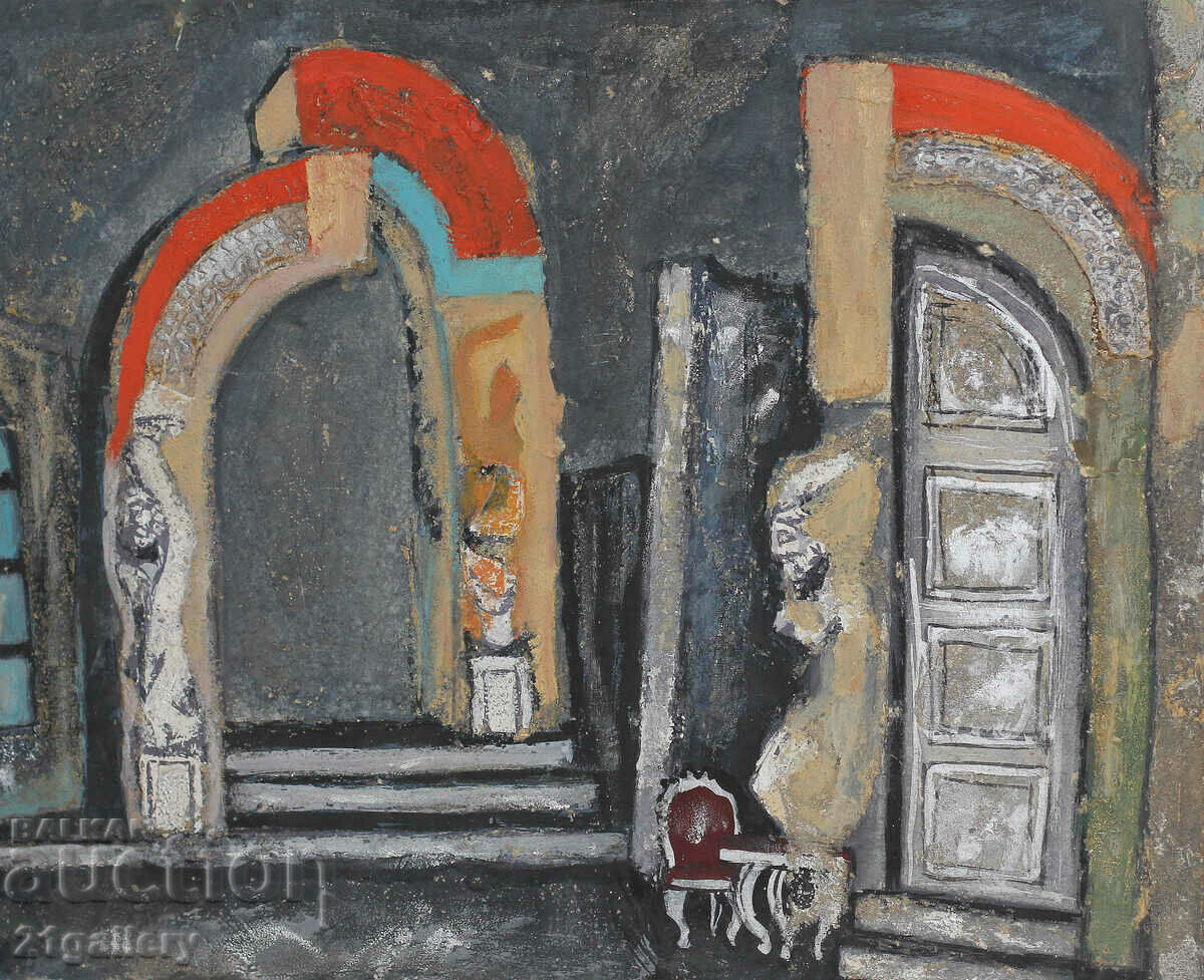 Neva Tuzsuzova (1908-1991) Scenografia 1986.