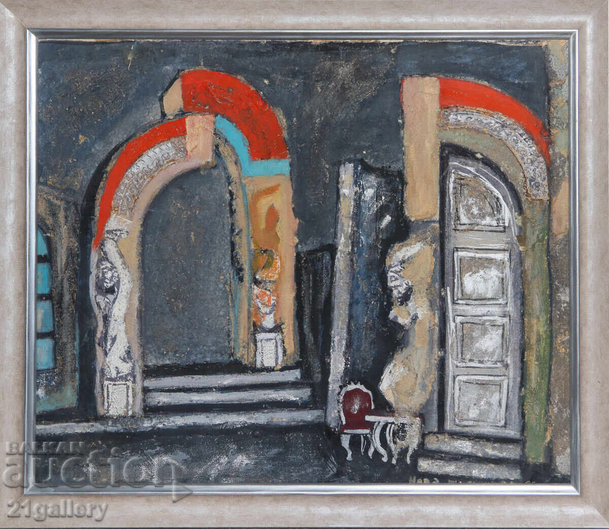 Nevena Tuzsuzova (1908-1991) Stage design 1986.