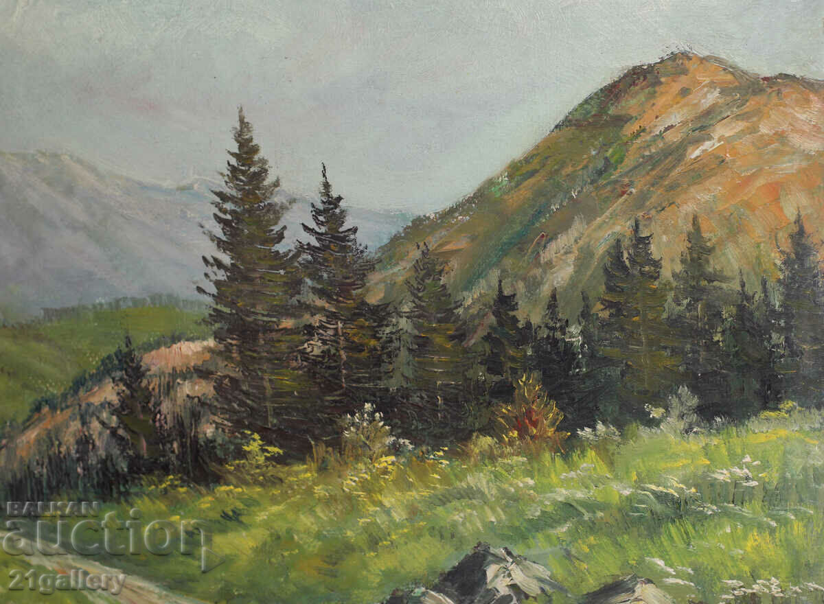 Nikolay Iliev, oil landscape - 5 Nikolay Iliev, oil landscape - 5