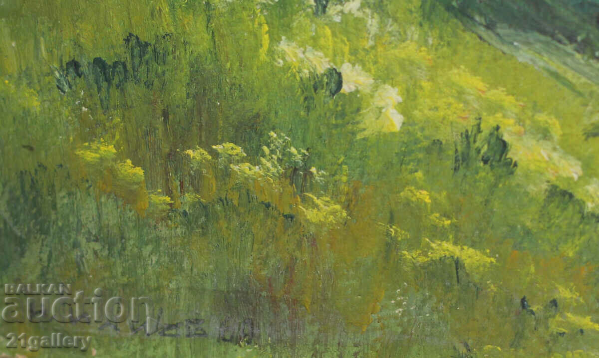 Nikolay Iliev, oil landscape - 7 Nikolay Iliev, oil landscape - 7