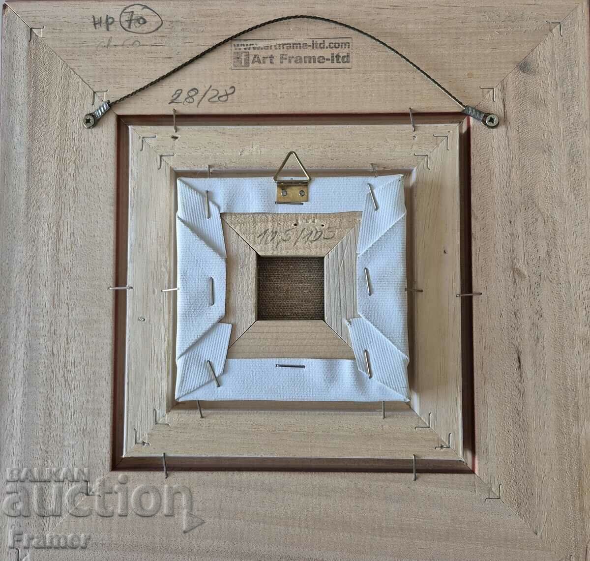 Petar Momchilov Hibiscus 2015 Vopsele unice in miniatura in ulei - 7