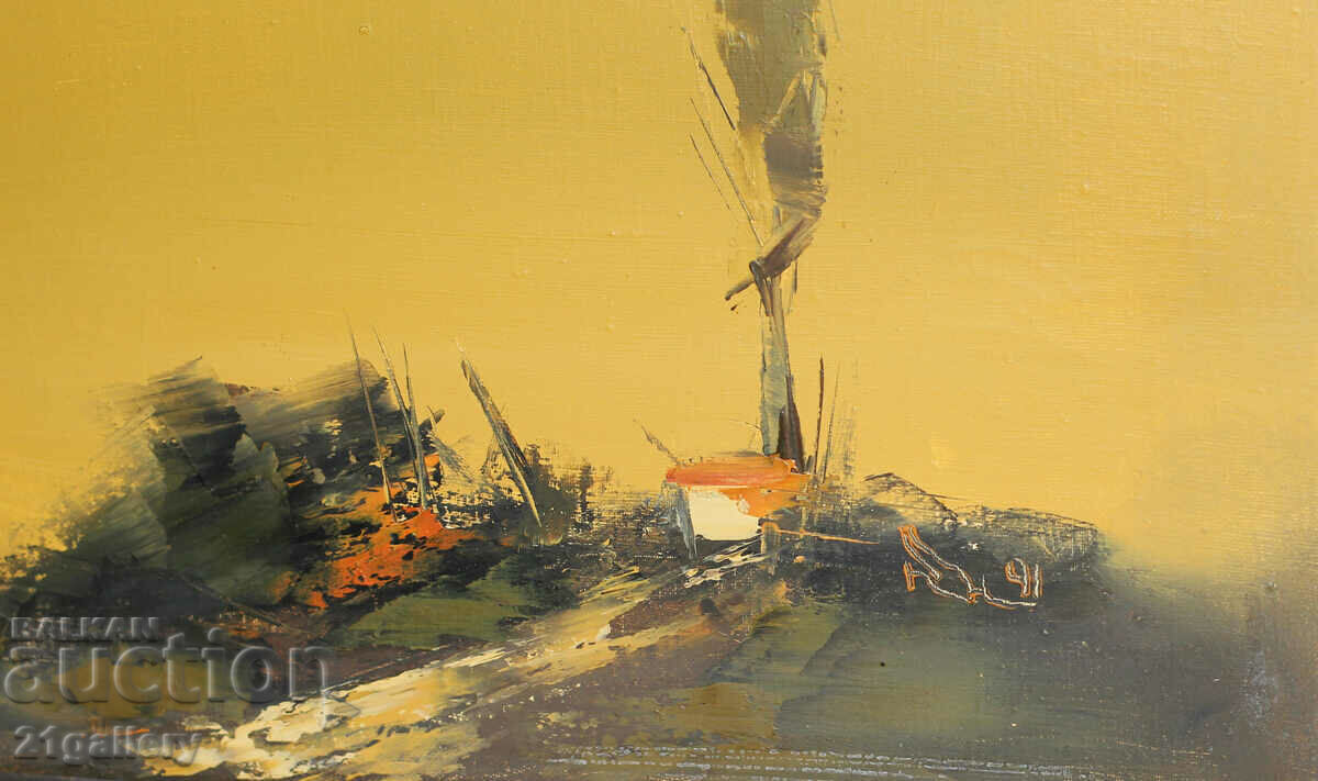 Delivery of Krasimir Nedyalkov Landscape oil paints 1991 Delivery of Krasimir Nedyalkov Landscape oil paints 1991