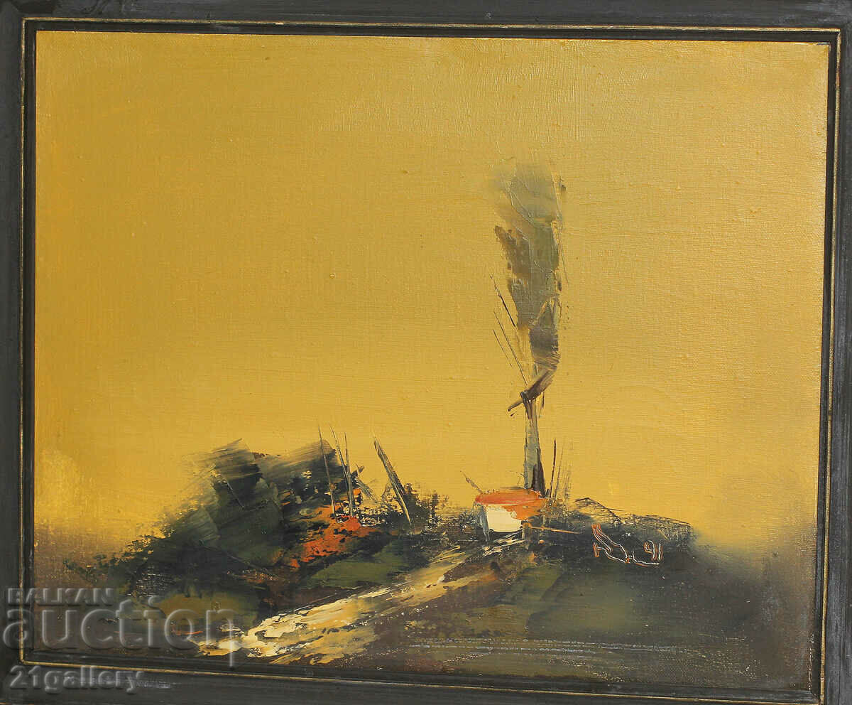 Krasimir Nedyalkov Landscape oil paints 1991 Krasimir Nedyalkov Landscape oil paints 1991