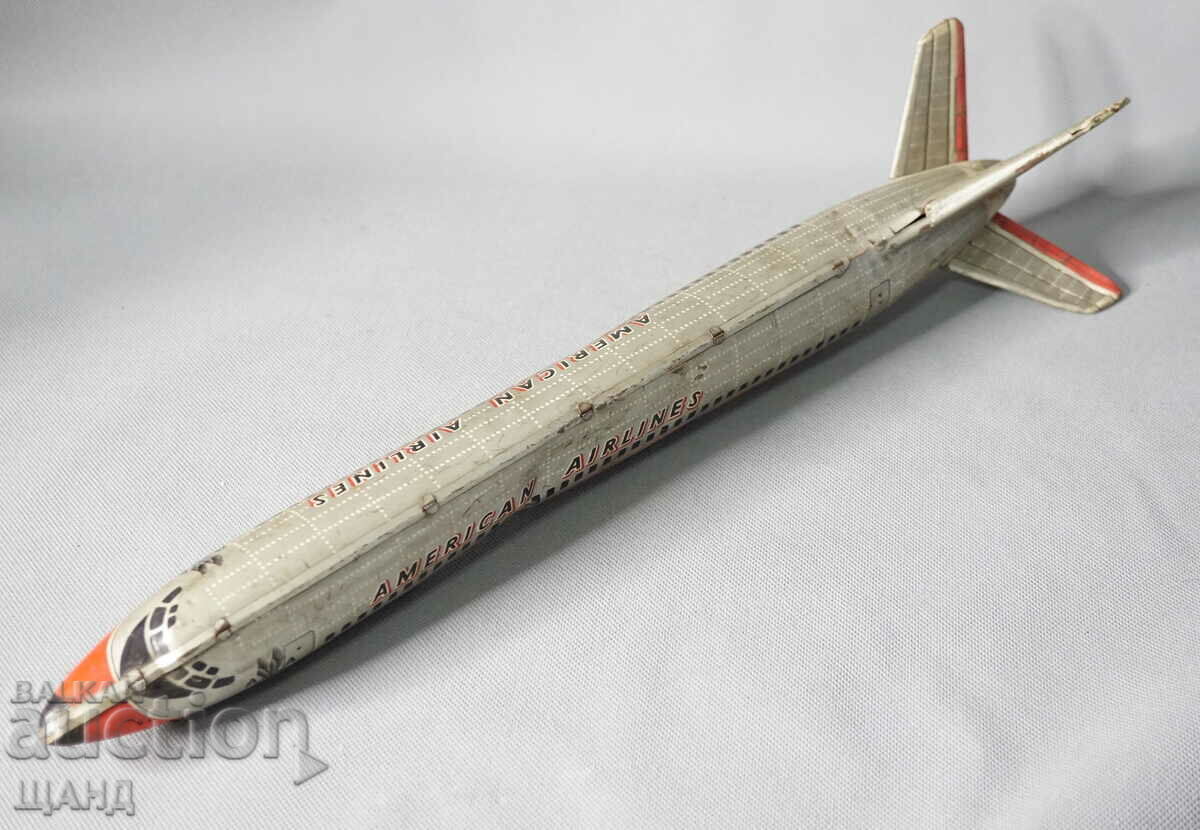 Licitație American Airlines Aeromodel de jucărie din metal vechi Licitație American Airlines Aeromodel de jucărie din metal vechi