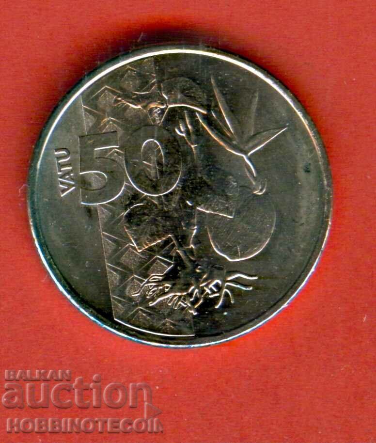 VANUATU VANUATU 50 Vatu issue issue - 2015 - NEW UNC