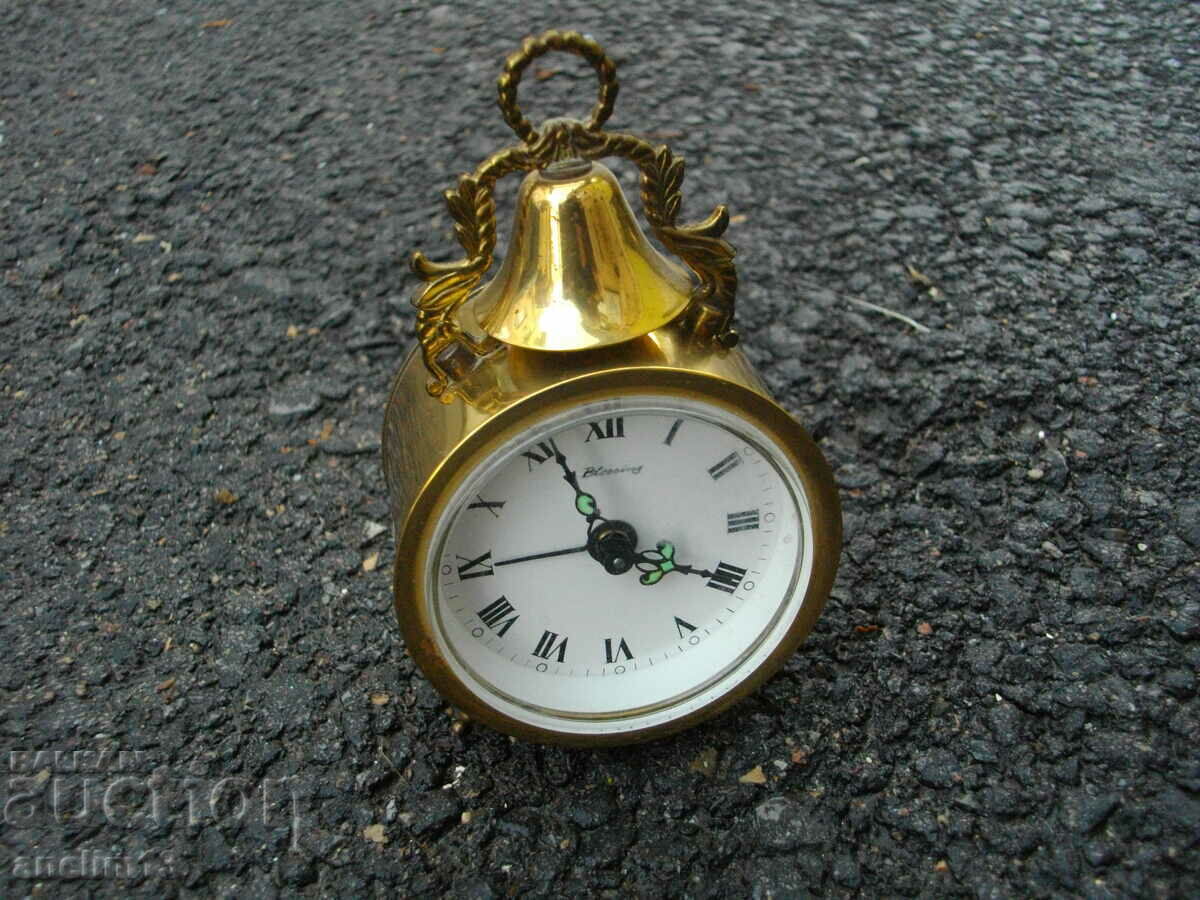 BLESSING WEST GERMANY COLLECTIBLE MINI ALARM CLOCK