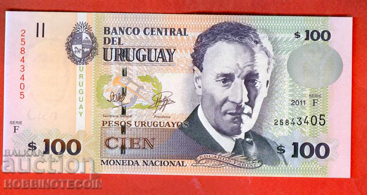 URUGUAY 100 Pesos issue - 2011 NEW UNC URUGUAY 100 Pesos issue - 2011 NEW UNC
