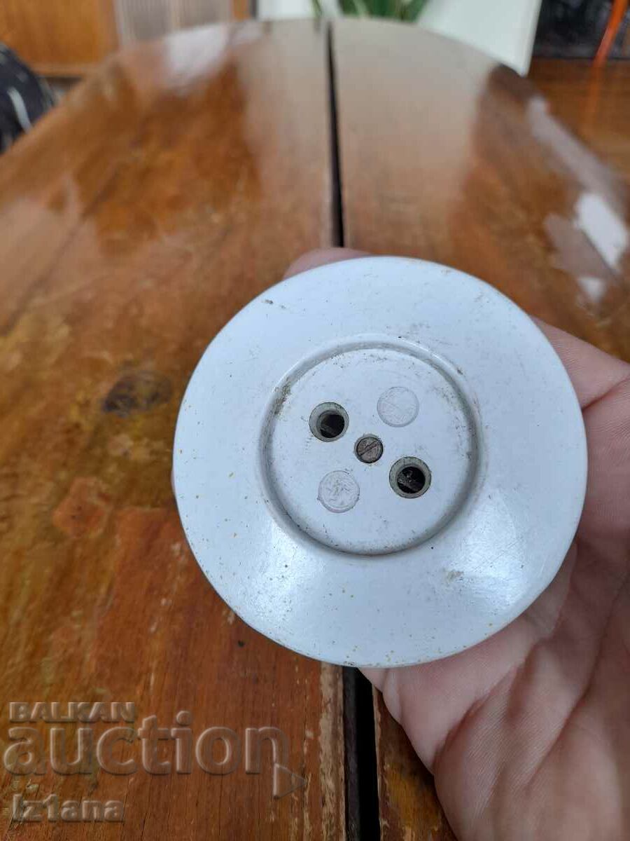 Old electrical outlet with price 16.00 BGN | € 8.18 Old electrical outlet with price 16.00 BGN | € 8.18