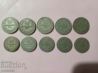 10 coins 1906