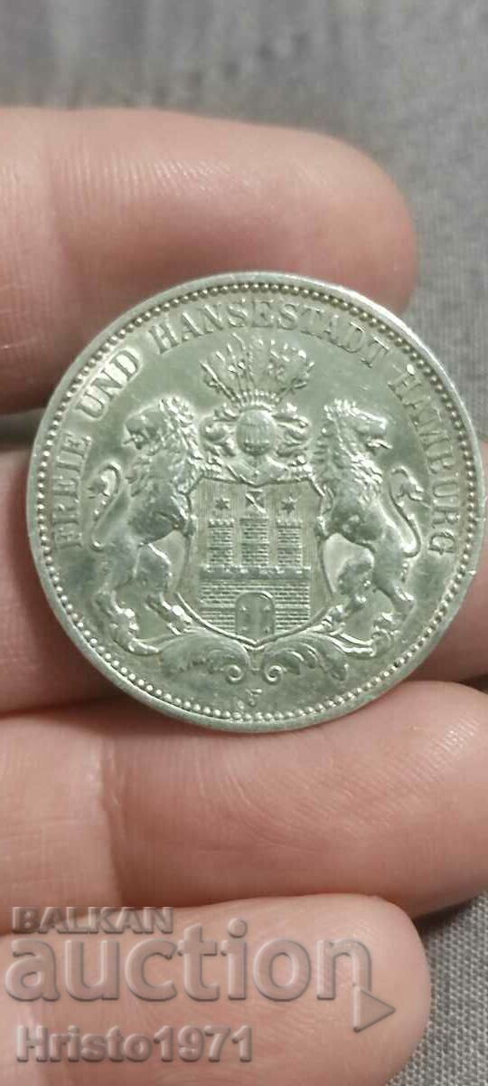 3 stamps 1909 Hamburg with price 90.00 BGN | € 46.02 3 stamps 1909 Hamburg with price 90.00 BGN | € 46.02