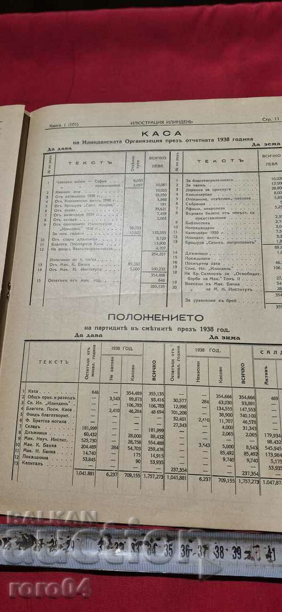 ИЛЮСТРАЦИЯ ИЛИНДЕН - ГОДИНА XI , БРОЙ 1 - 1939 г. - 6