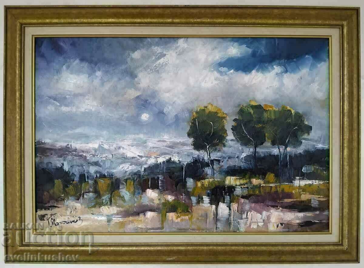 Ελαιογραφία "Moonlight" Georgi Yordanov