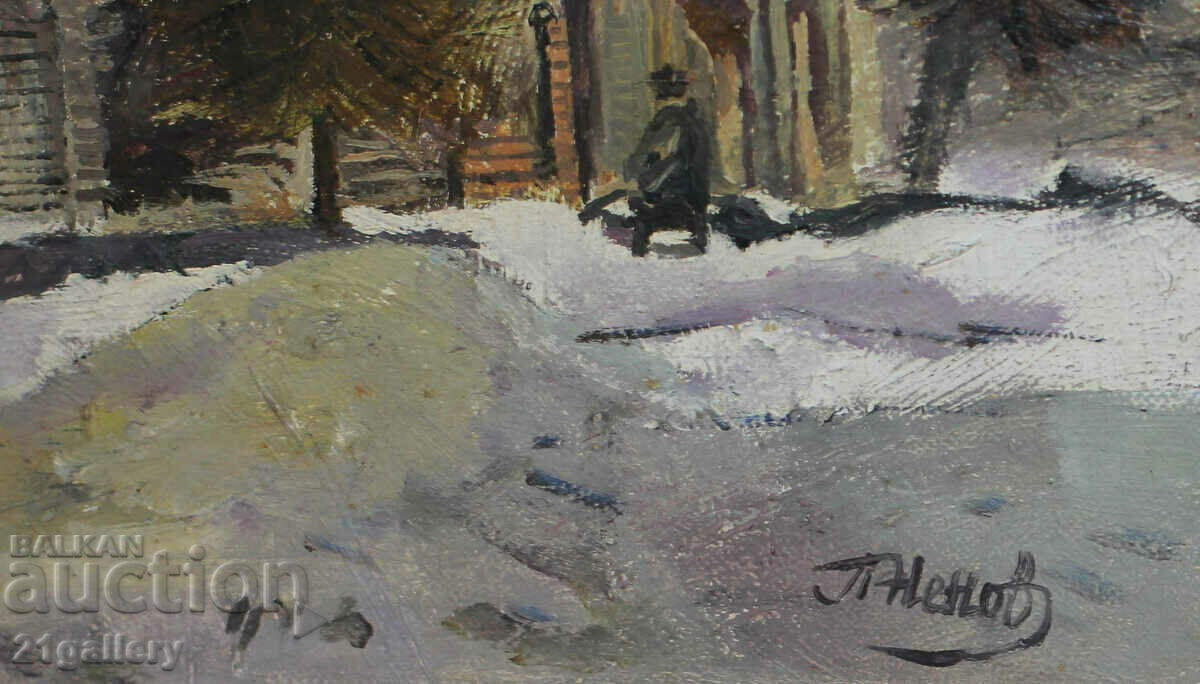 Petar Nenov (1951-) landscape church "St. Sedmochiselnitsi" - 7 Petar Nenov (1951-) landscape church "St. Sedmochiselnitsi" - 7