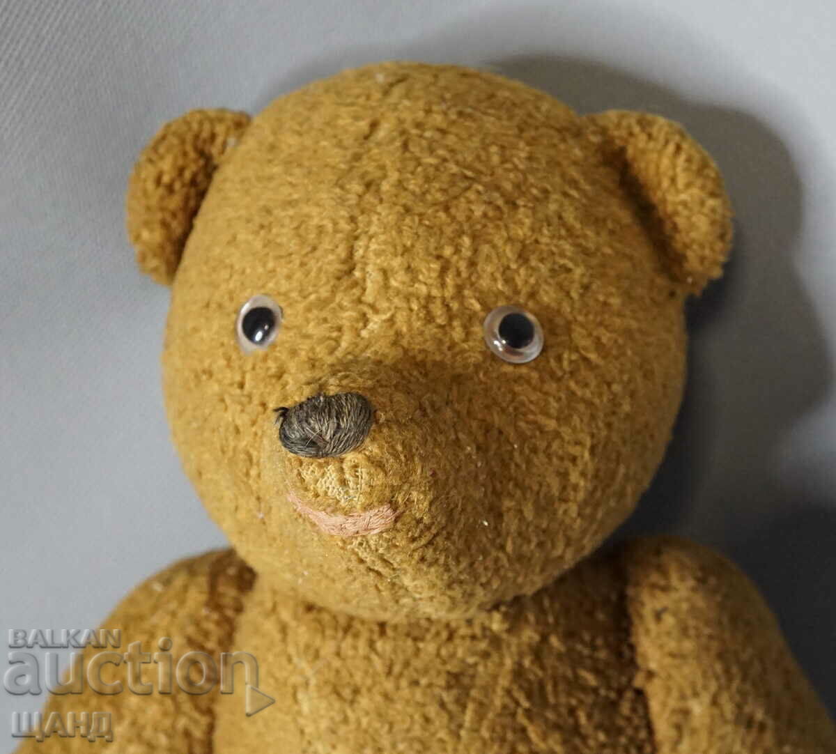 Old toy doll figure Teddy bear stuffed with straw 33 cm with price 20.00 BGN | € 10.23 Old toy doll figure Teddy bear stuffed with straw 33 cm with price 20.00 BGN | € 10.23