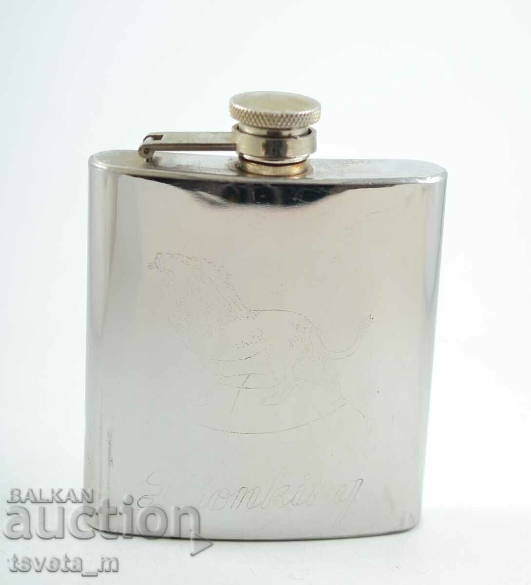 Metal Liquor Bottle Lionking with price 7.00 BGN | € 3.58