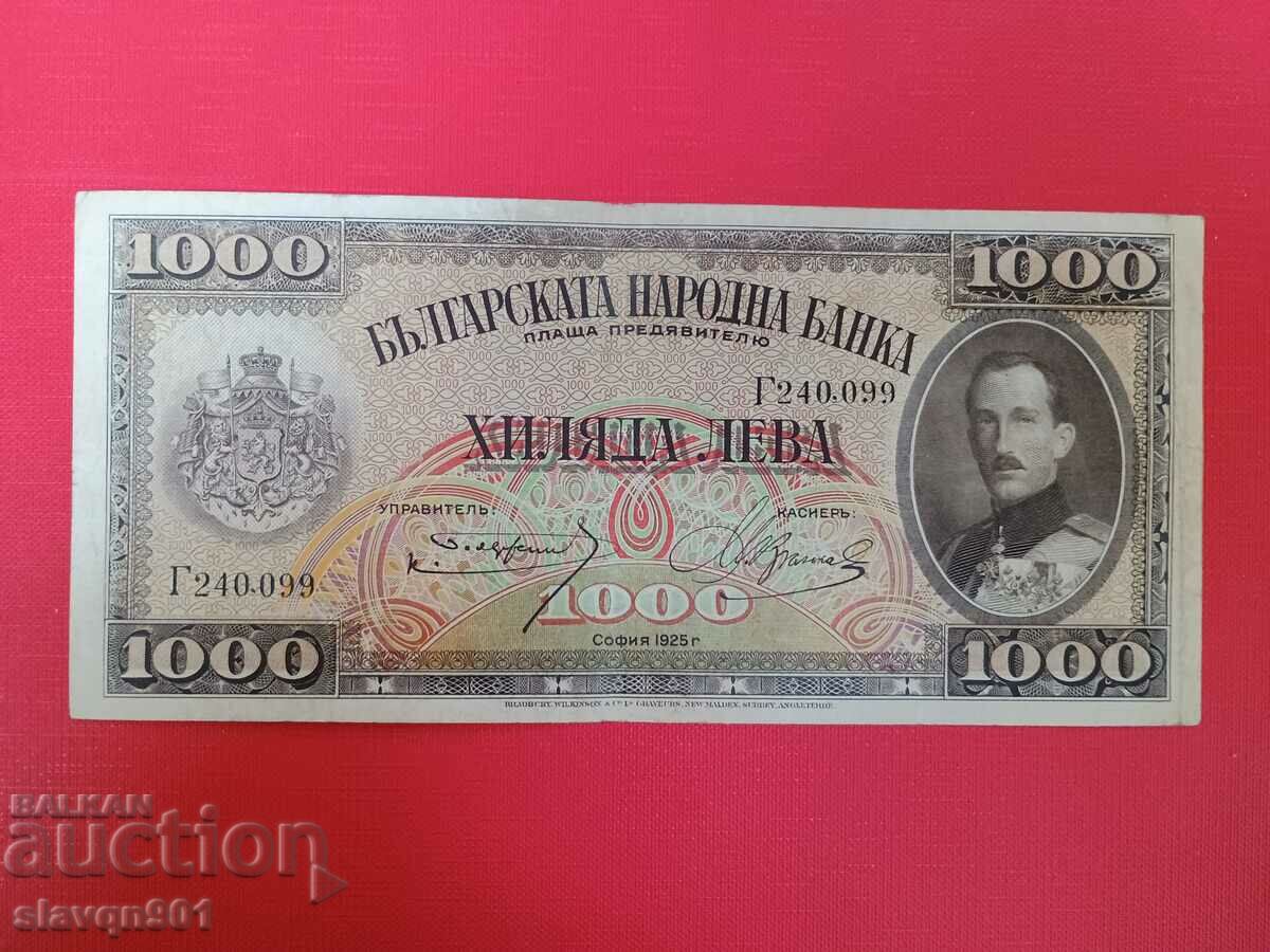 1000 BGN 1925