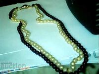 old beautiful pearl necklace