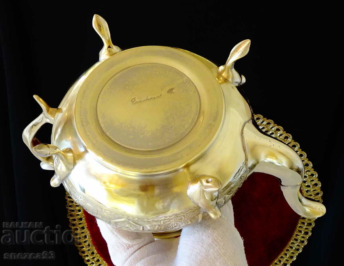 Bronze teapot Morocco, marked. - 6 Bronze teapot Morocco, marked. - 6