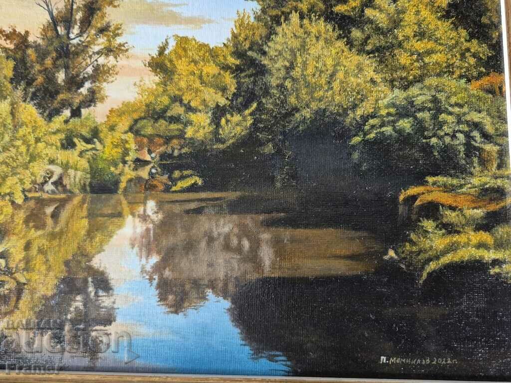 Petar Momchilov Sunset by the river 2022 A masterpiece - 6 Petar Momchilov Sunset by the river 2022 A masterpiece - 6
