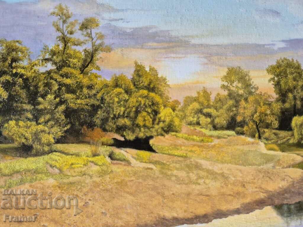 Auction  Petar Momchilov Sunset 2022 A masterfully painted picture