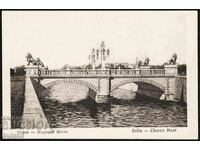 Kingdom of Bulgaria Card Tsarska Sofia Patterned Lion Bridge