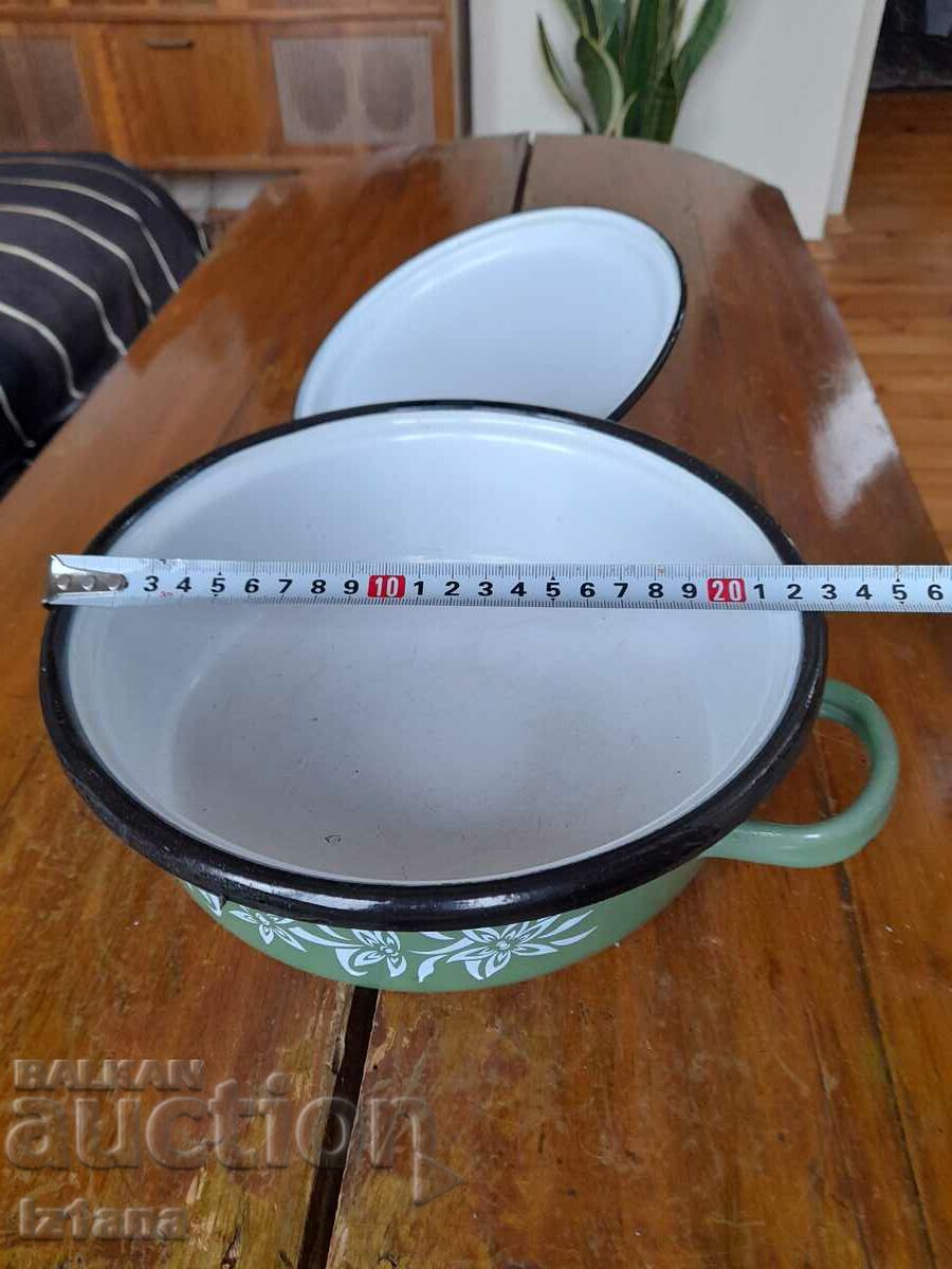 Old enamel pot - 5 Old enamel pot - 5