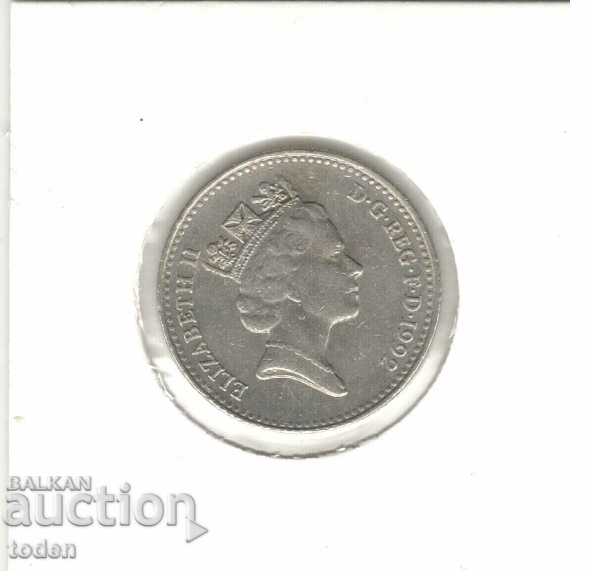 Delivery of United Kingdom-10 Pence-1992-KM# 938b-Elizabeth II 3rd portr Delivery of United Kingdom-10 Pence-1992-KM# 938b-Elizabeth II 3rd portr