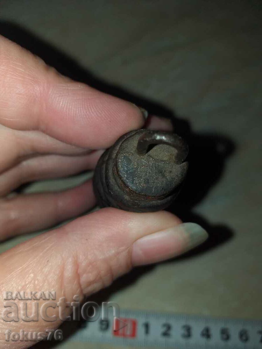 Delivery of Mace weight cone for Black Forest clock Delivery of Mace weight cone for Black Forest clock