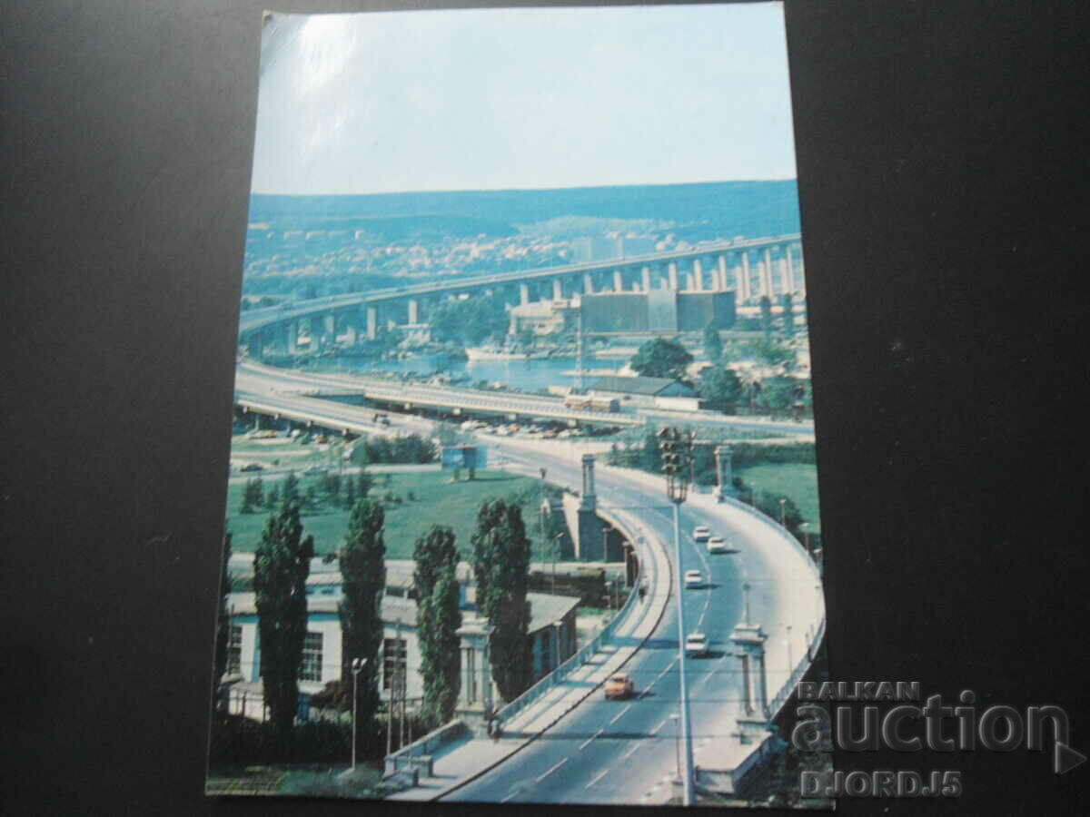 VARNA - Asparuhovo bridge, Old postcard