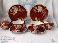 Porcelain coffee set for two