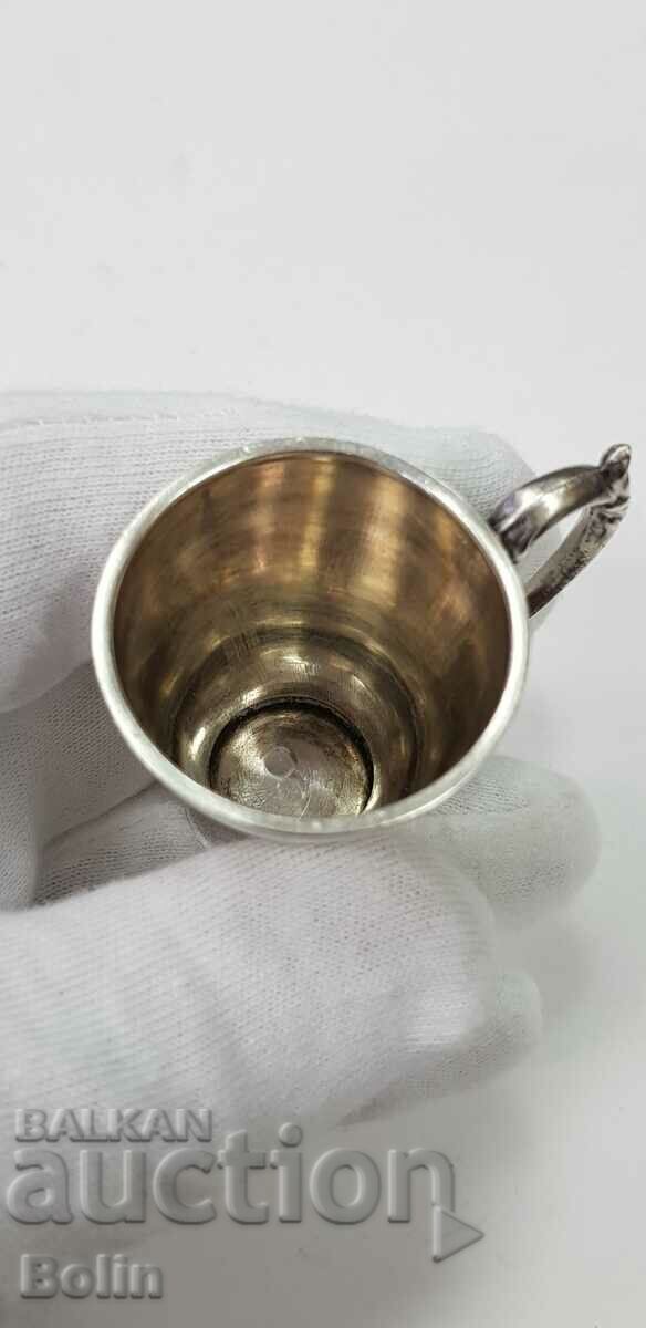 Auction Silver Vodka Liqueur Cup Austria 19th century Auction Silver Vodka Liqueur Cup Austria 19th century