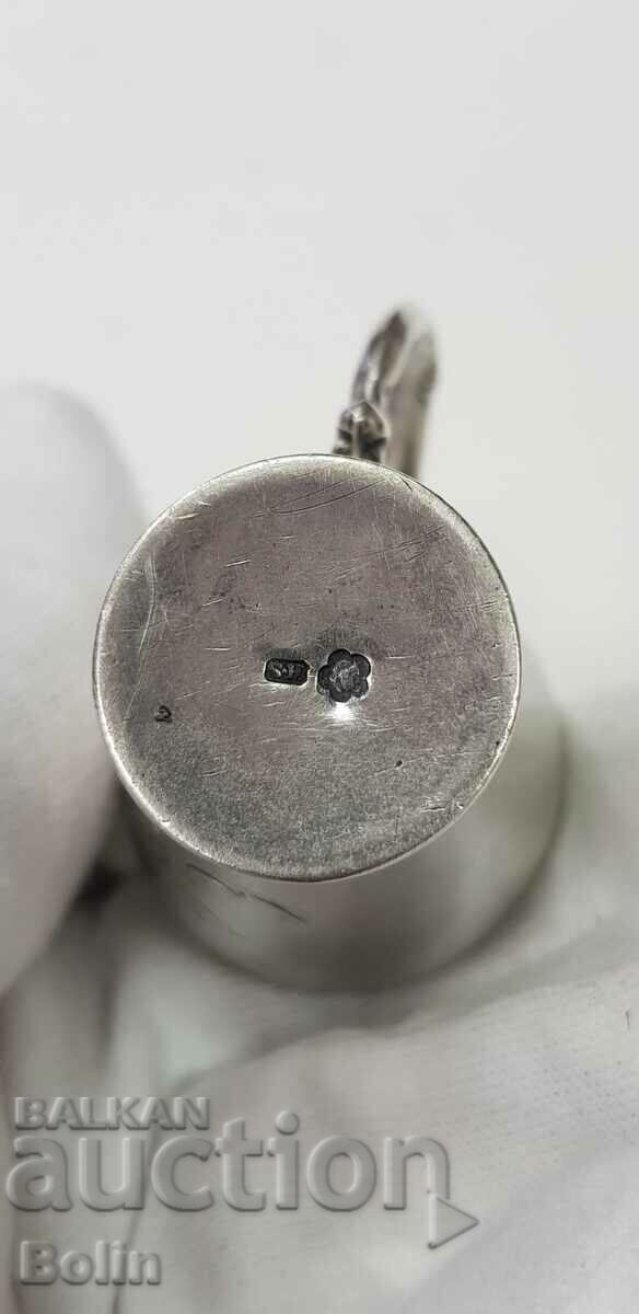 Delivery of Silver Vodka Liqueur Cup Austria 19th century Delivery of Silver Vodka Liqueur Cup Austria 19th century