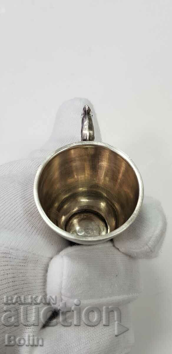Silver Vodka Liqueur Cup Austria 19th century - 7 Silver Vodka Liqueur Cup Austria 19th century - 7