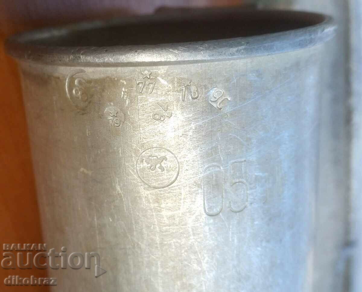 Sticlă de măsurat pub metalică - TPK POBEDA Varna 2 buc - 7 Sticlă de măsurat pub metalică - TPK POBEDA Varna 2 buc - 7